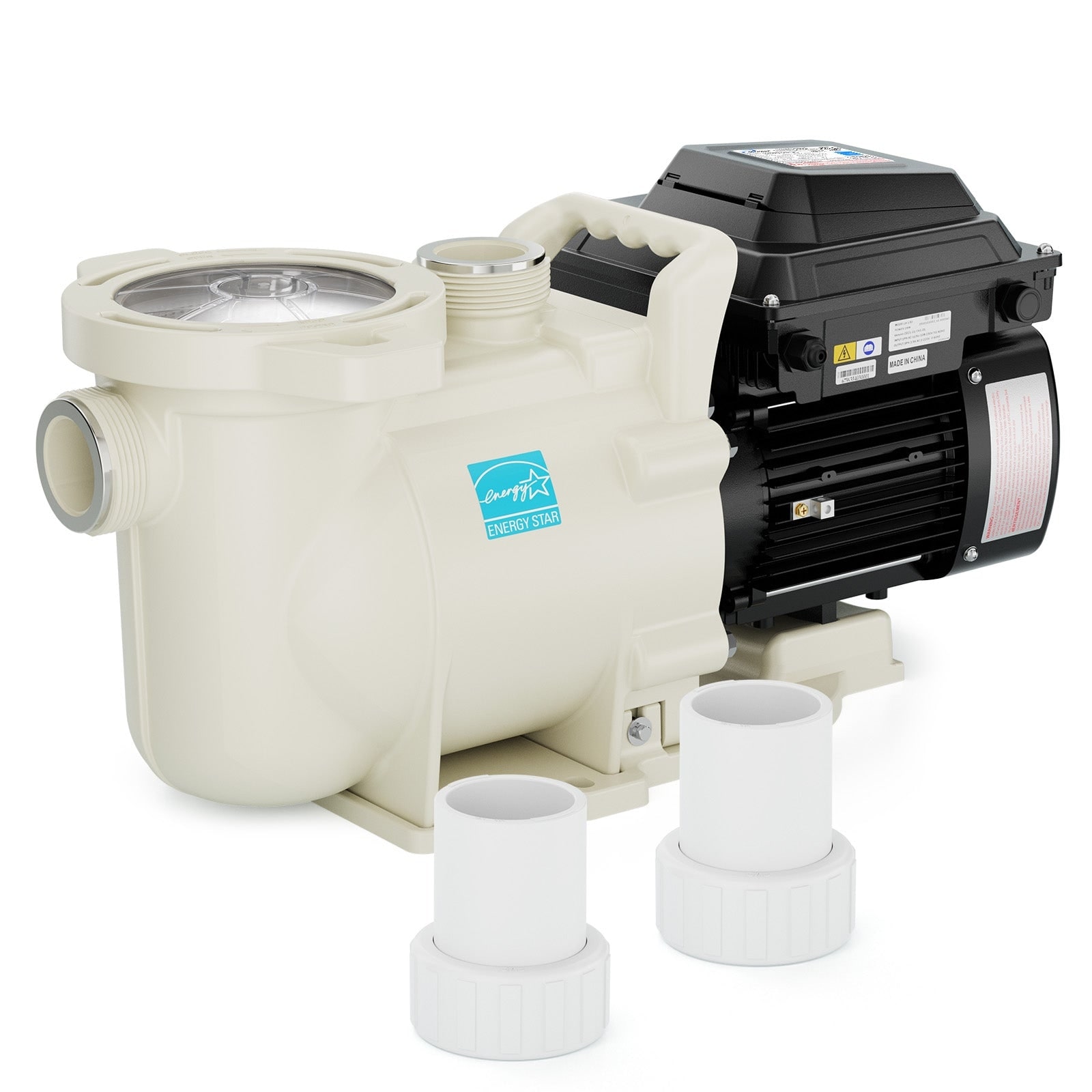 iLiving ILG8PP220-VS Variable Speed Above Ground Swimming Pool Pump, 2.2HP