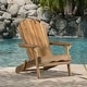 preview thumbnail 3 of 60, Outdoor Acacia Wood Adirondack Chair, Simple Design Chair