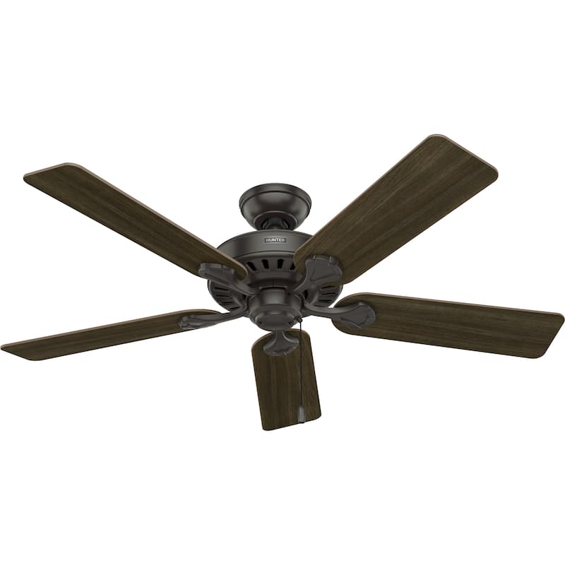 Hunter 52" Pro's Best Traditional Ceiling Fan with LED Light Kit and Pull Chain - DC Motor - ENERGY STAR!