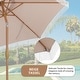 preview thumbnail 98 of 111, Autlaycil 7.5FT Patio Umbrella with Tilt and Crank