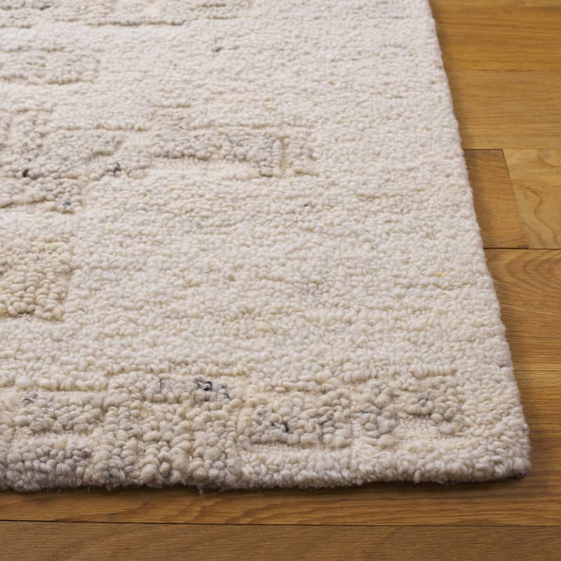 SAFAVIEH Handmade Harvest Hyra Modern Contemporary Wool Rug