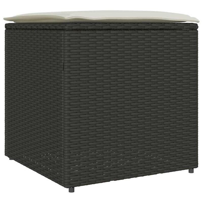 Comfy Outdoor Storage Box for Sofa Cushions - 19.7 x 19.7 x 19.7 in