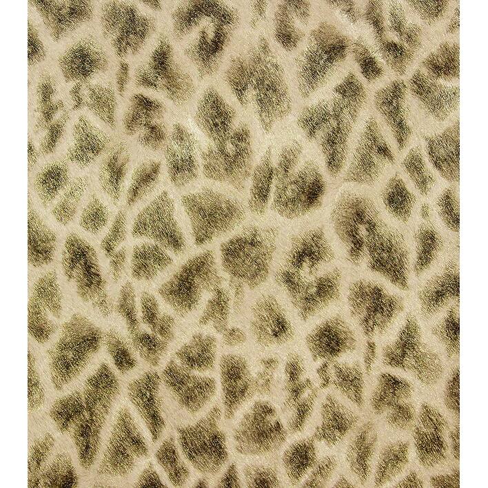 Brewster Montone Brown Giraffe Wallpaper - 21in x 396in x 0.025in