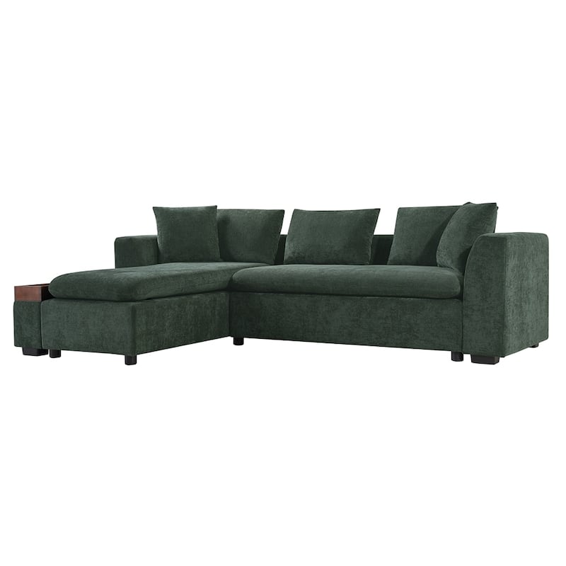 Sectional Sofa 93.7 Inch L-shaped Sofa Upholstered Sofa Couch
