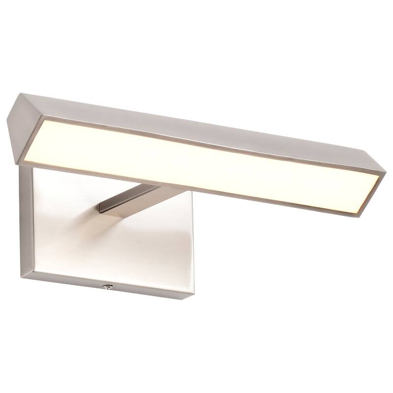 Mila 1 Foot LED Picture Light 3 CCT Selectable Brushed Nickel Finish Acrylic Lens - Brushed Nickel