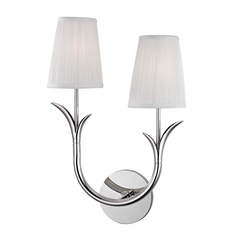 Hudson Valley Lighting Deering 2 Light 17" Tall Wall Sconce