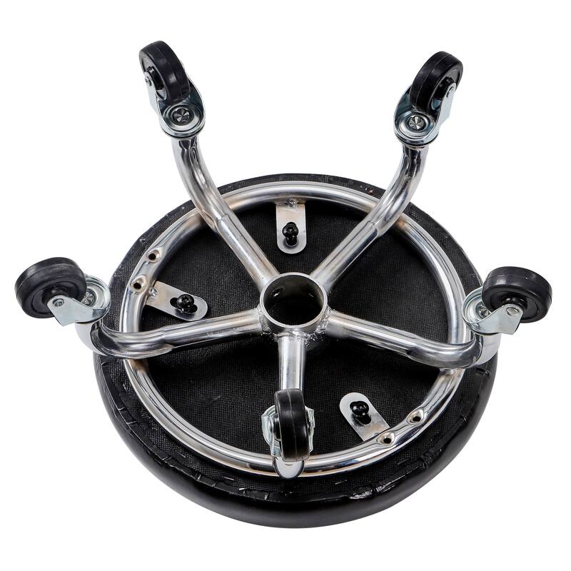 Javlergo Rolling Stool/Scoot Stool/Low Stool with Wheels Heavy-Duty/Sturdy 360 Degree Rotating Low to Ground Acubest