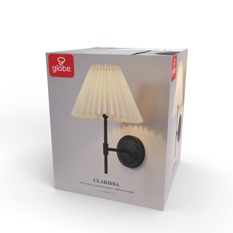 Globe Electric 91007794 Clarissa 15" Tall Wall Sconce