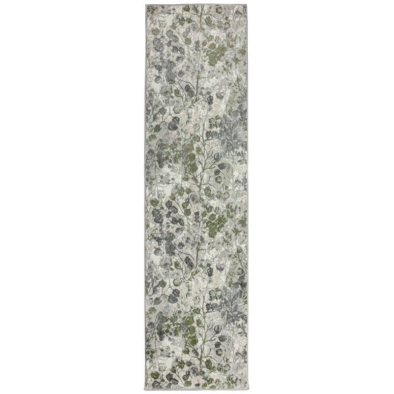 Admire Home Living Lucio 1242 Transitional Floral Area Rug