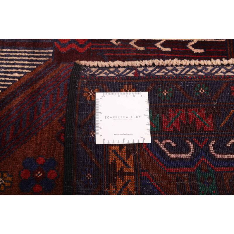 ECARPETGALLERY Hand-knotted Teimani Brown Wool Rug - 3'9 x 6'6