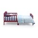 preview thumbnail 4 of 4, Twain Toddler Bed Red/Blue suitable for kids'bedroom