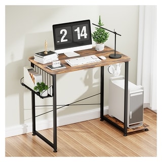 32-Inch Modern Minimalist Computer Desk for Home & Office - Bed Bath ...