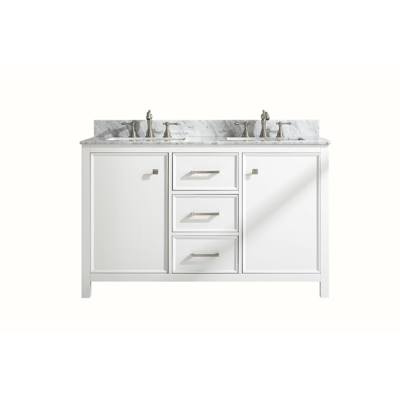 54 inch bathroom vanity shop with double sinks