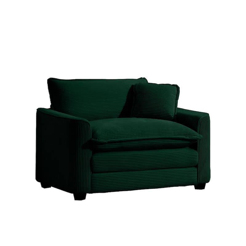 GDFStudio - Linda Corduroy Deep Seat Sofa