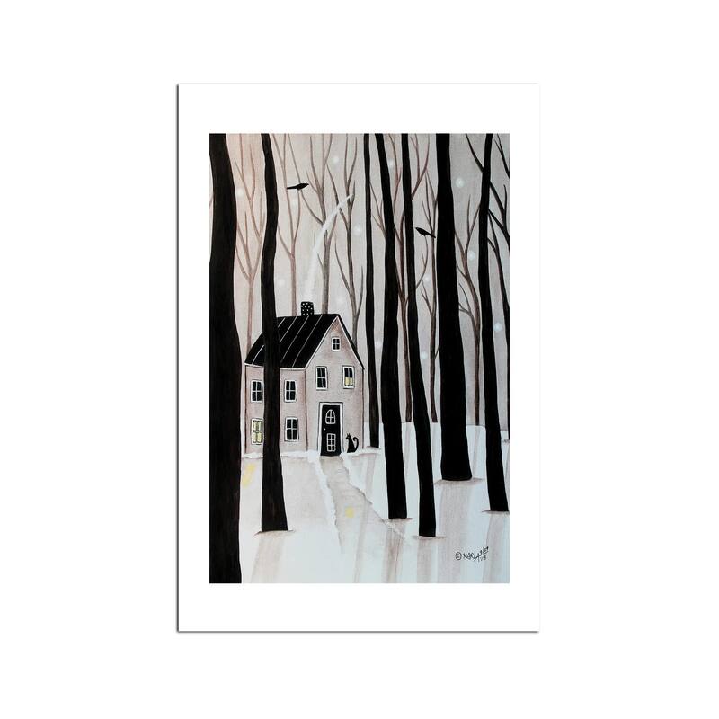 Evenfall Fine Art Paper Print by Karla Gerard - Multi