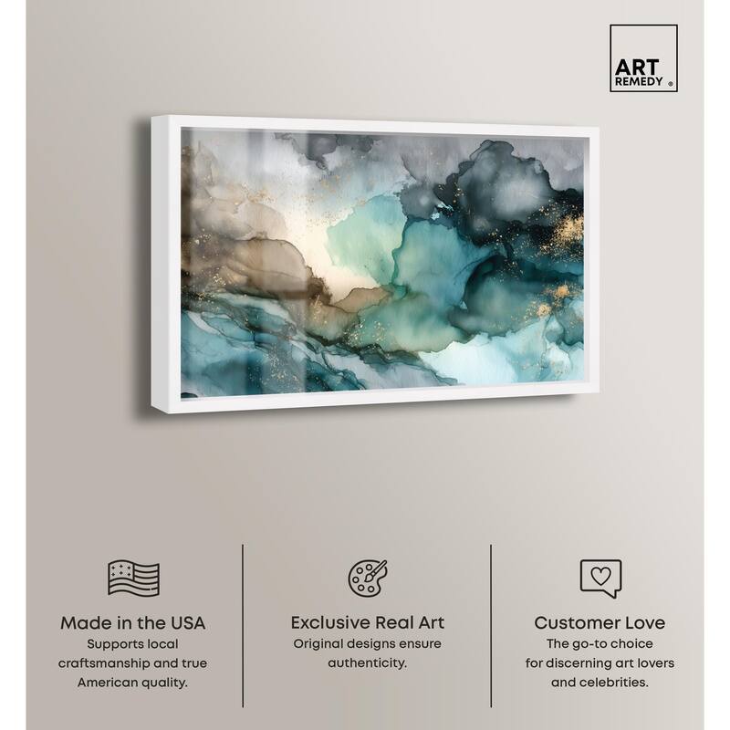 Veiled Inlet Shadowbox by Art Remedy