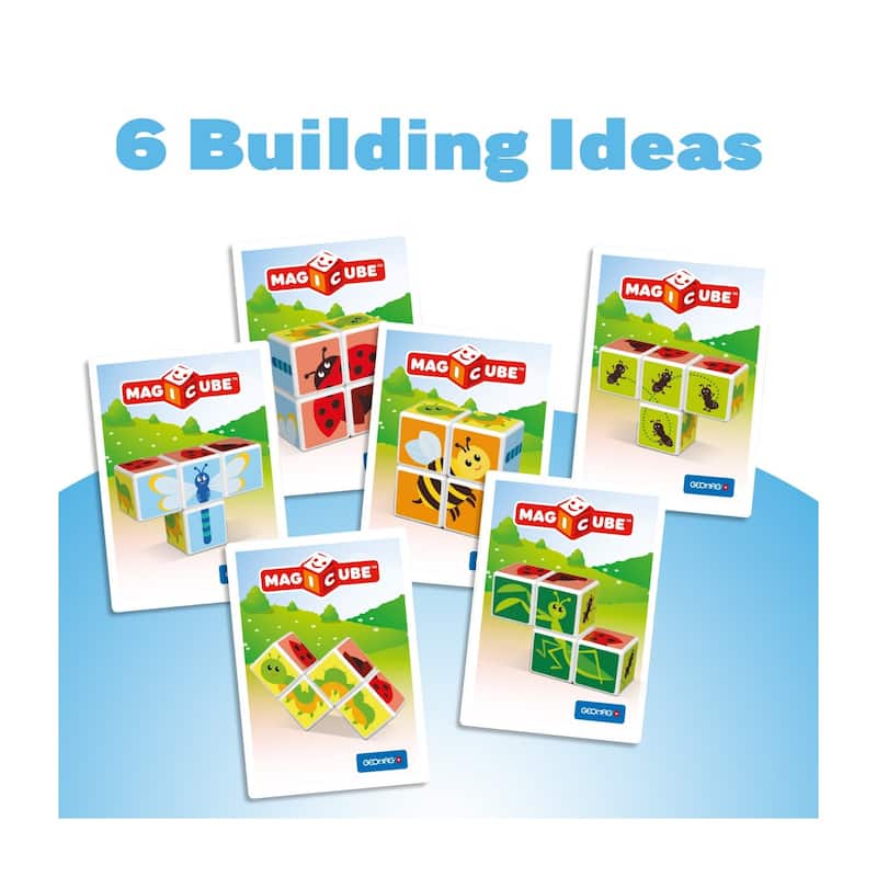 Geomag Magicube Insects Magnetic Blocks Construction