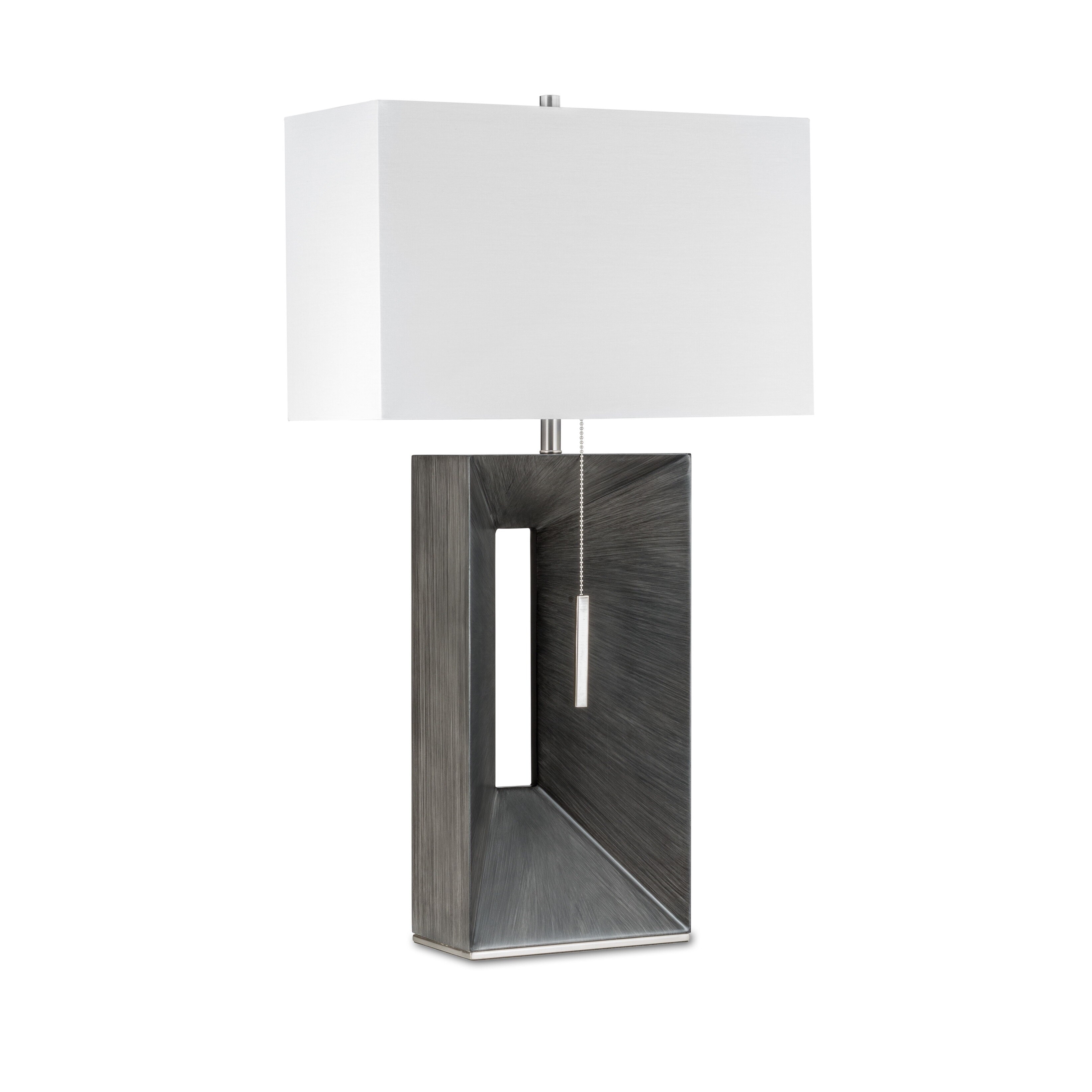charcoal grey table lamp