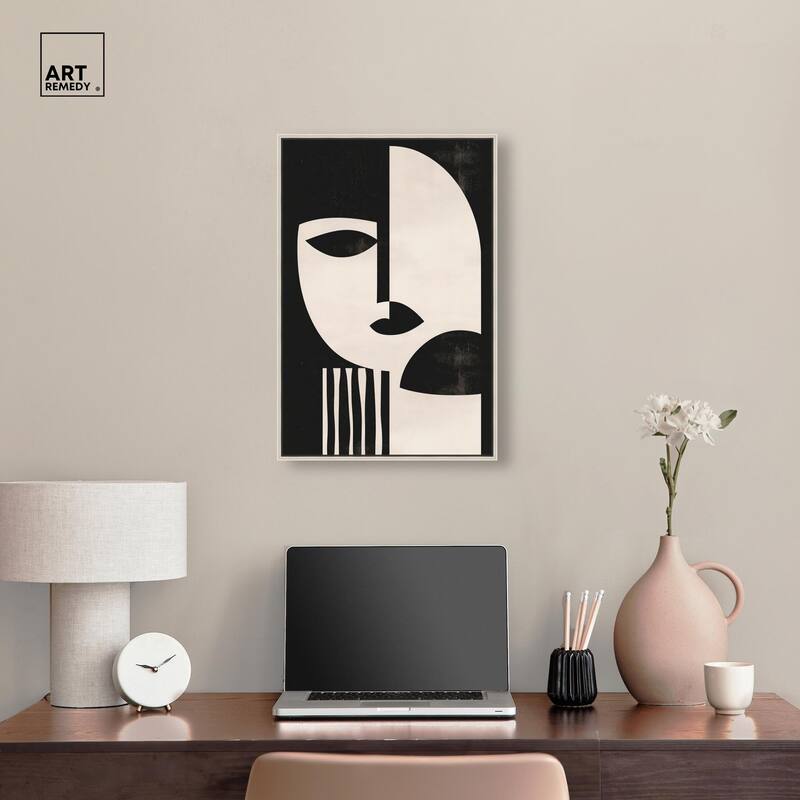 The Mask III Canvas by Art Remedy