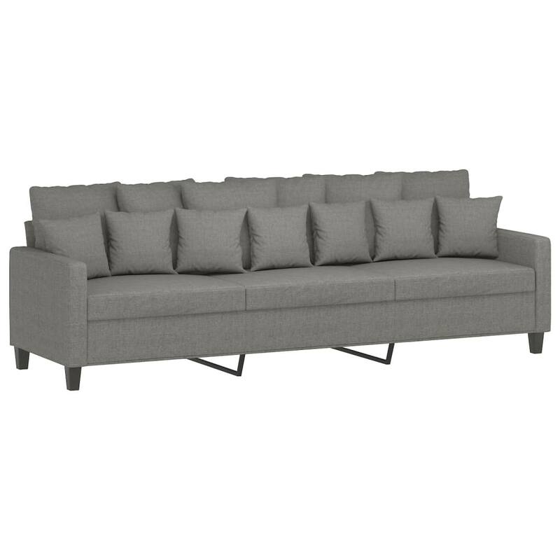 vidaXL Sofa Chair Living Room Accent Upholstered Chair with Armrest Fabric