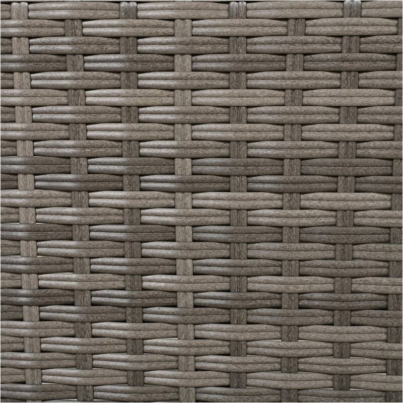 Rattan Swivel Egg Patio Chair with Rocking Function and Cushions