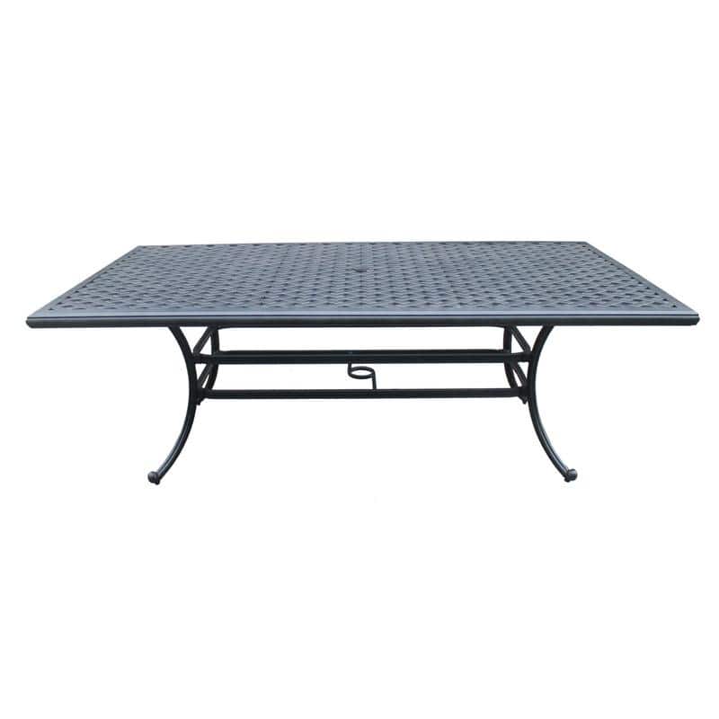 Ventura 46x86 Inch Cast Aluminum Rectangle Table