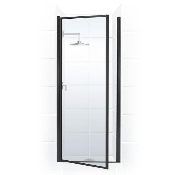 Coastal Shower Doors L33 69 C Legend Series 33 X 68 Framed Hinge Shower Door With Clear Glass