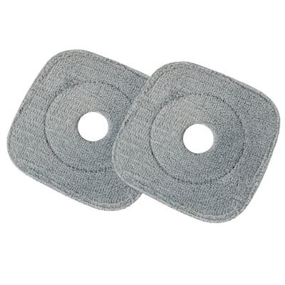 True & Tidy 2pc Replacement Mop Pad Set - N/A