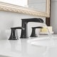 preview thumbnail 2 of 33, Double Handle Three-Hole Bath Waterfall Faucet with Drain Oil Rubbed Bronze