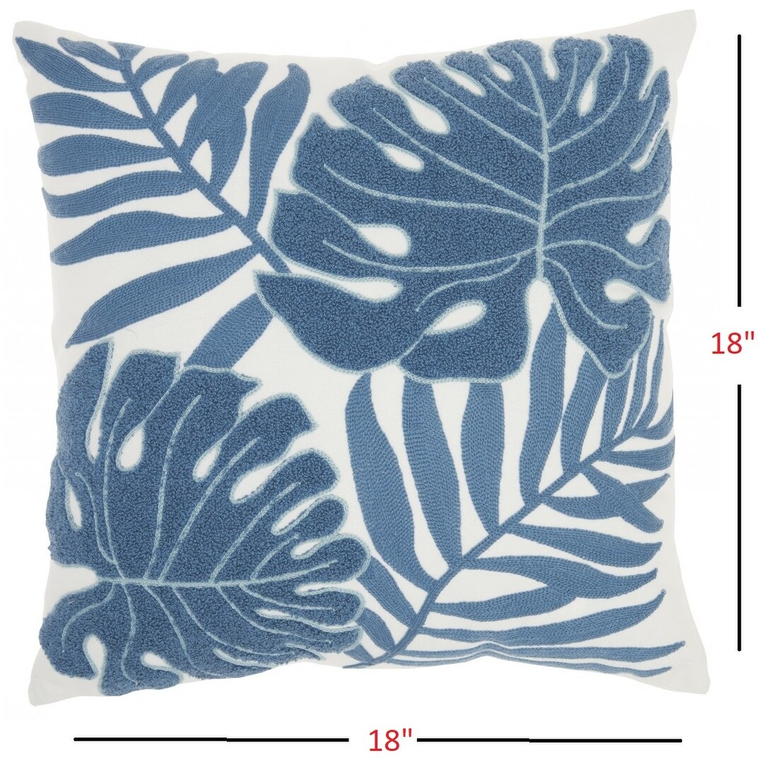 Blue and ivory pillows store