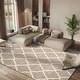 preview thumbnail 1 of 145, SAFAVIEH Hudson Shag Ariola Trellis 2-inch Thick Rug