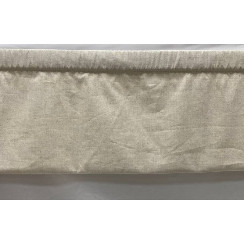 Linen Natural valance