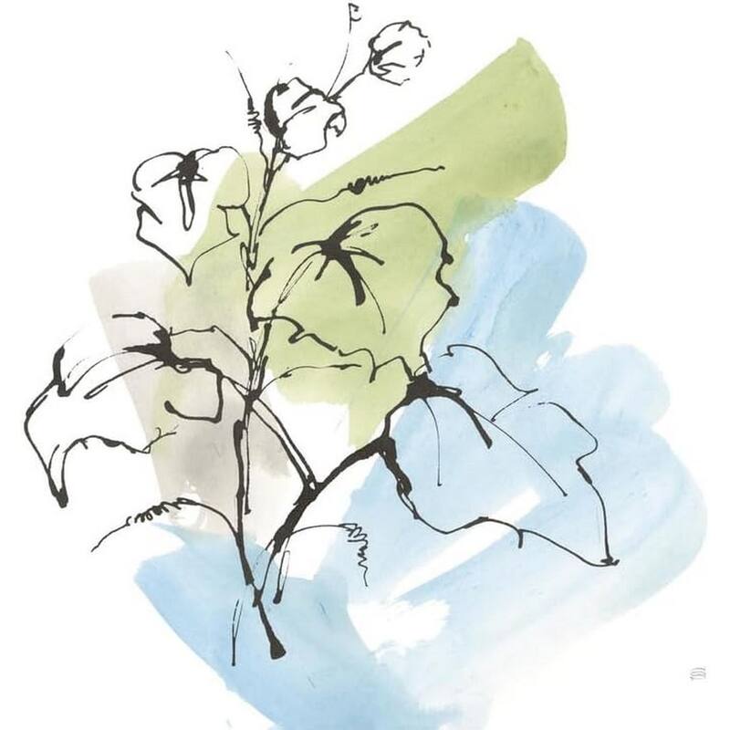 Tinted Ivy II Art Poster - Print On Demand