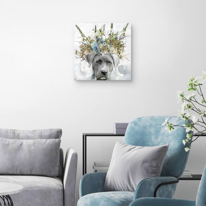Earth Hounds II by Studio Arts Canvas Art Print