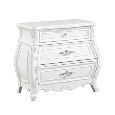 Modern Style 3-Drawer Night stand Made with Wood