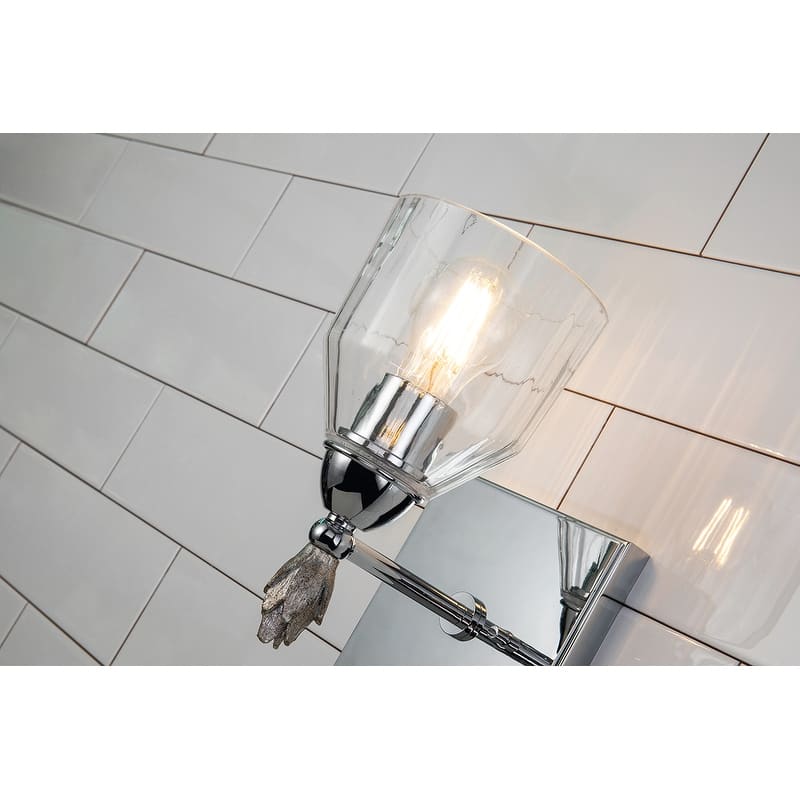 Felice 1 Light Wall Sconce in Chrome