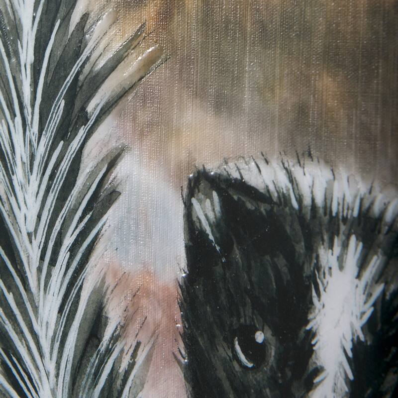 Country Skunk (30 x 45) Canvas Art Print
