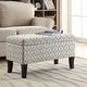 preview thumbnail 12 of 42, Convenience Concepts Designs4Comfort Winslow Storage Ottoman Bench