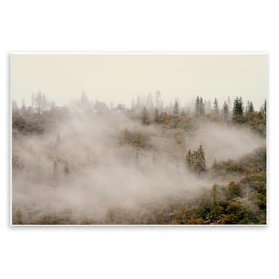 Stupell Morning Fog over Trees Wall Plaque Art Design By Gemma Bardot