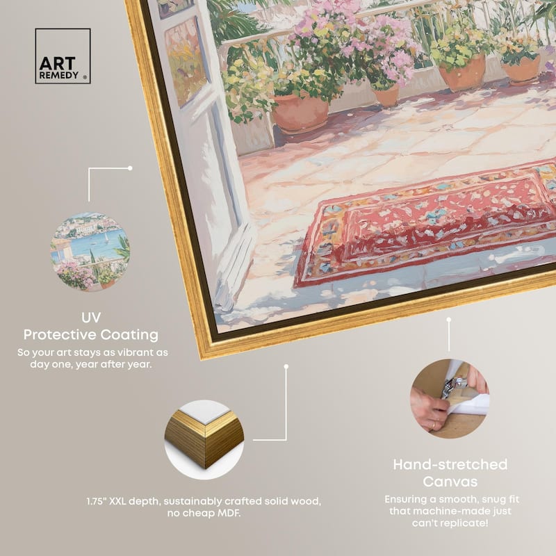Room with a View Canvas by Art Remedy