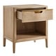 preview thumbnail 6 of 6, Uttermost Tabi Natural Wood Side Table