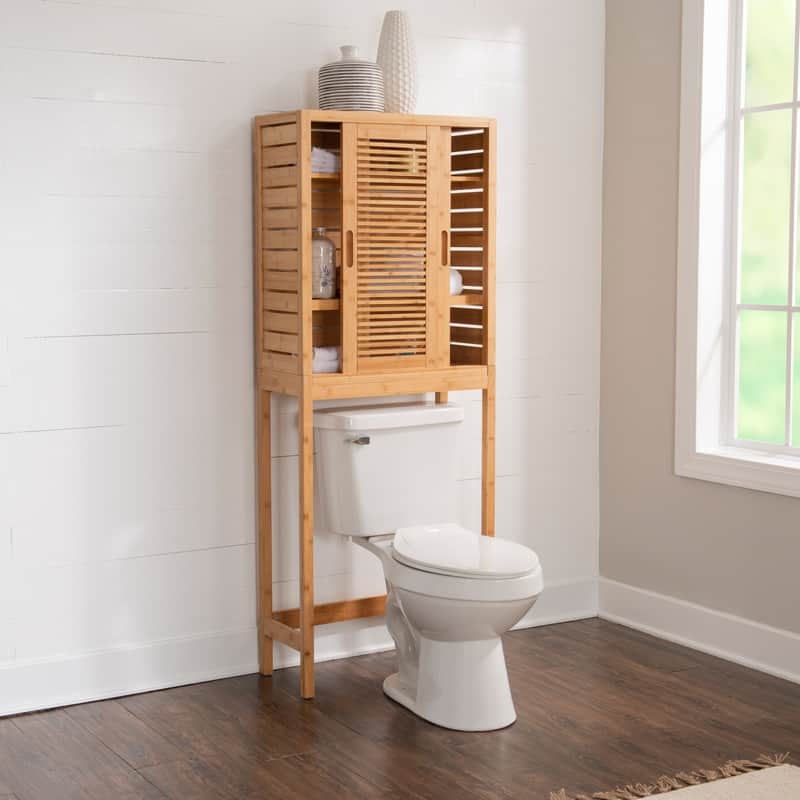 Bracken Bamboo Space Saver Hutch On Sale Bed Bath & Beyond 17982293