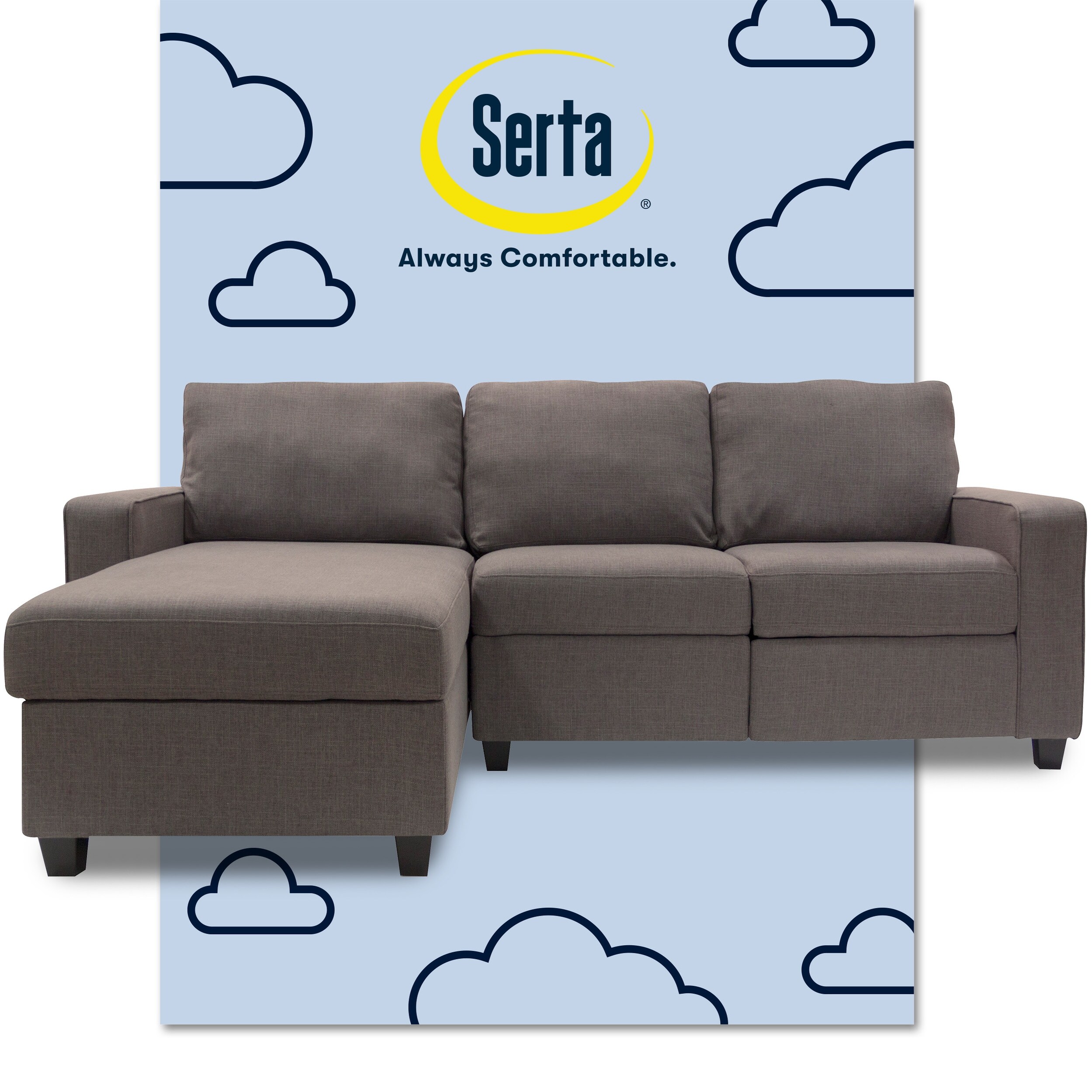 Serta palisades reclining sectional 2025