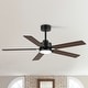 preview thumbnail 89 of 173, 42/48/52/56/62-IN LED Ceiling Fan with Light Kit and Remote(5/7-Blade)