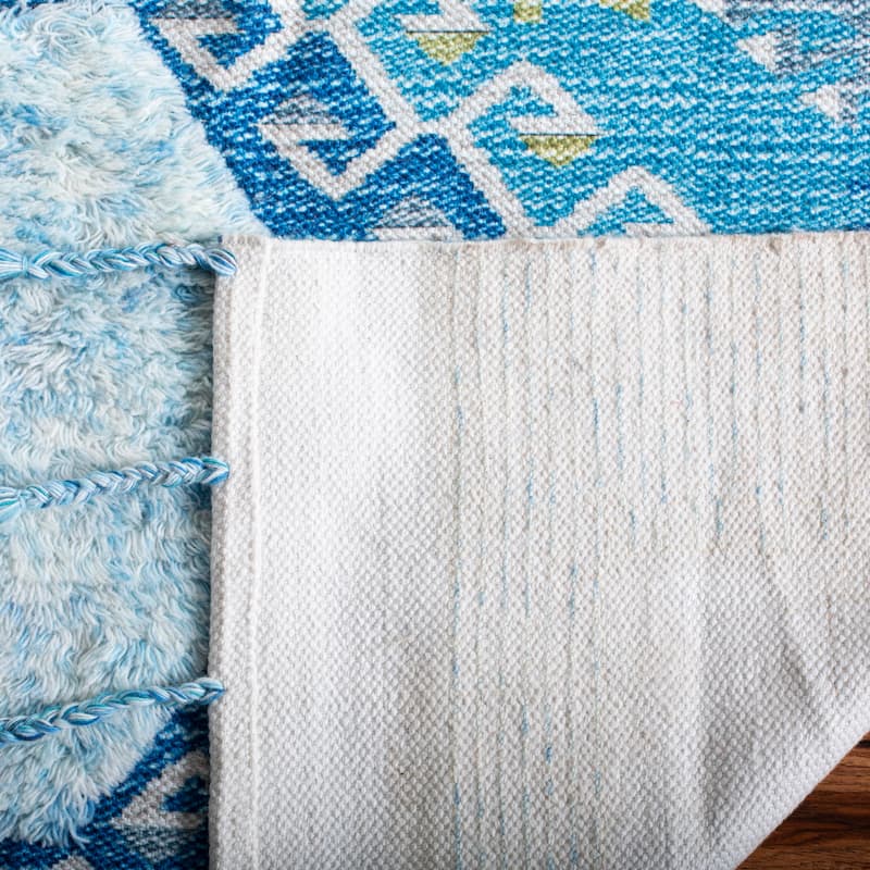 SAFAVIEH Handmade Saffron Breonna Modern Tribal Cotton Rug