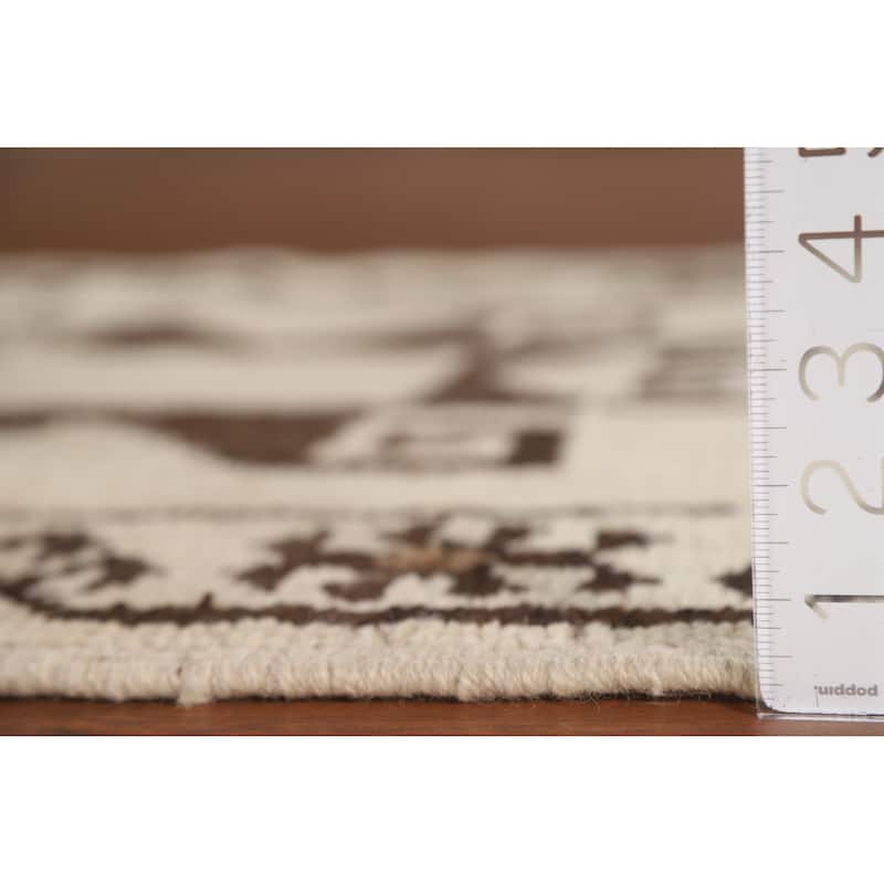 Anatolian Runner Rug Handmade Wool Carpet - 3'0"x 11'9"