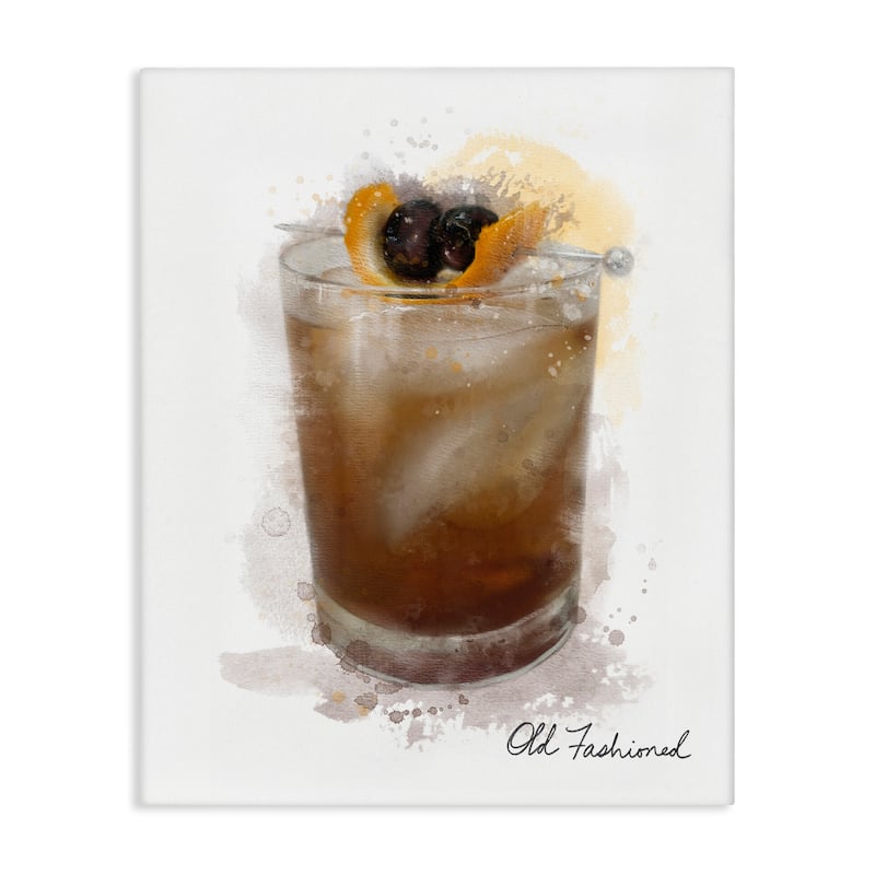 Stupell Old Fashioned Splash Canvas Wall Art Design By Matthew Piotrowicz - 30 x 40