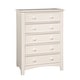 preview thumbnail 7 of 6, Hae Traditional Solid Wood 5-Drawer Chest by Furniture of America