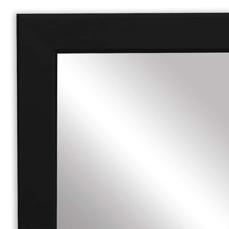 Meade Black Framed Vanity Mirror