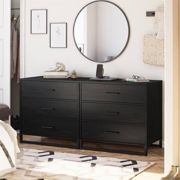 ameriwood black dresser Clara